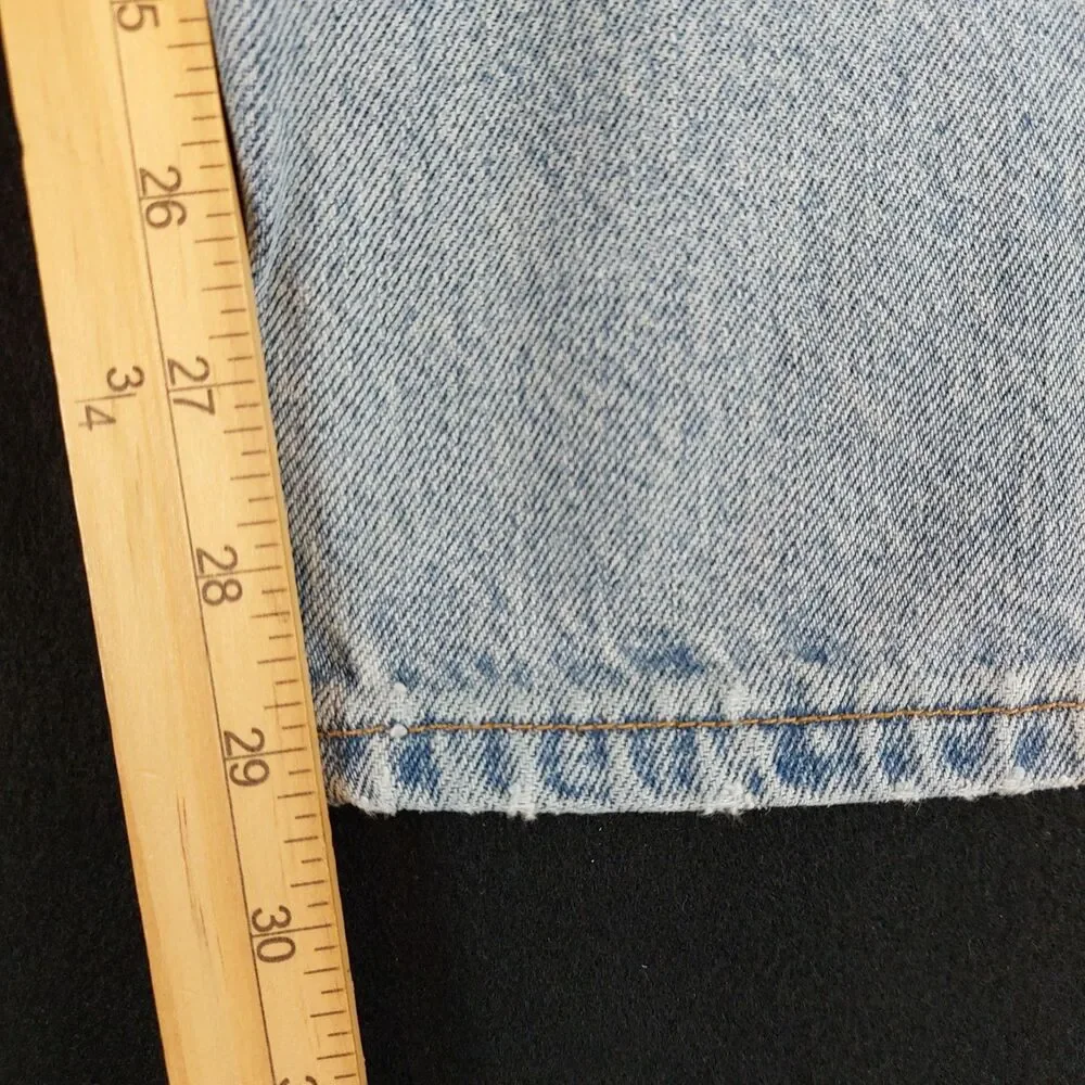 Vintage Levis 550 Relaxed Fit Jeans Men's 34x30 (33x29) Natural Fade 90's